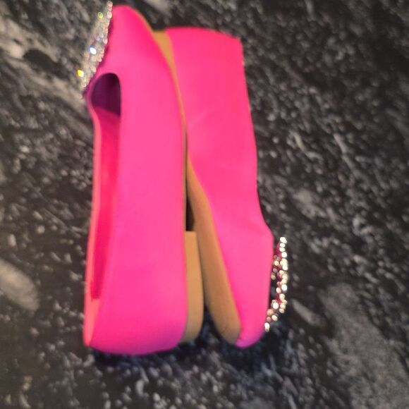 BRAND NEW BAMBOO CRYSTAL JEWEL TONE EMBELLISHED BALLET FLATS - Picture 10 of 14